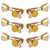 Gotoh Keystone-style 3+3 Tuning Machines, Gold