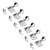 Kluson 6-In-Line Revolution Series F-Mount Tuners for Fender Guitars, Chrome