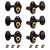 Schertler Classical Guitar Tuning Keys, Matte black with ebony