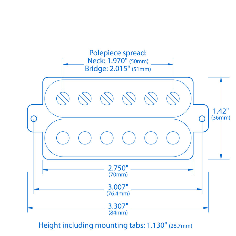 StewMac Parsons Street Overwound Humbucker Pickups