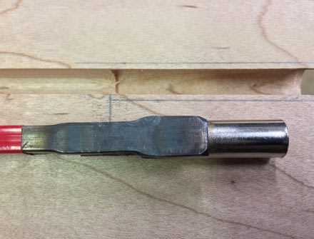 The finished hole